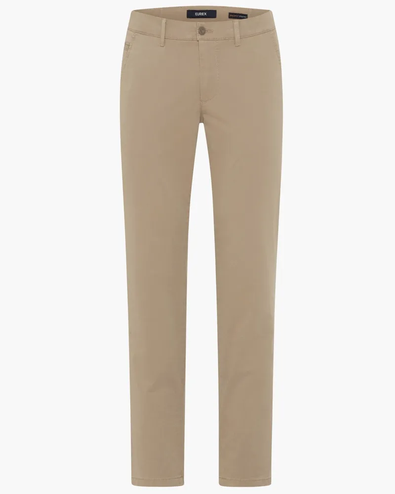 Eurex by Brax Chino Thilo mit Lyocell und Stretch, Regular Fit in Beige