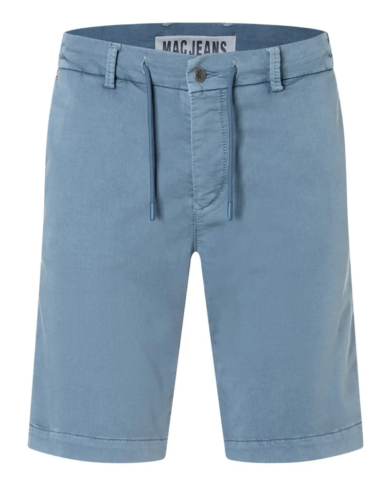 MAC Jeans Stretch-Shorts aus einem Baumwoll-Mix in Hellblau