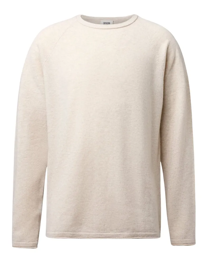 Drykorn Softer Rundhalspullover Titzian aus Kaschmir, Regular in Beige