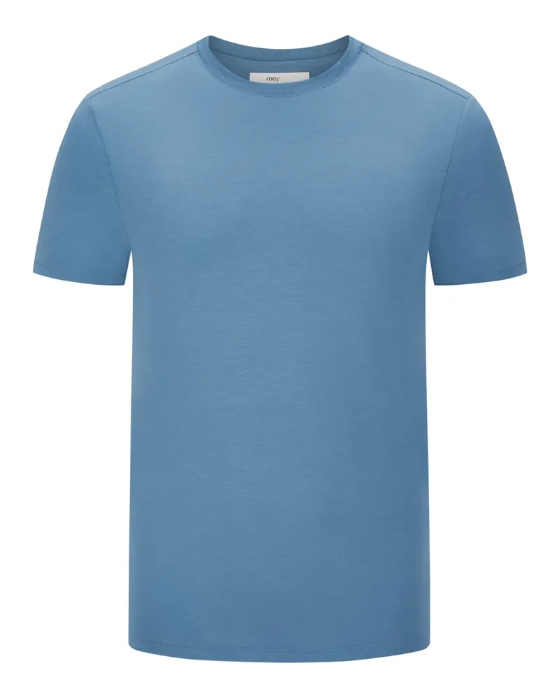 Mey Homewear T-Shirt aus Bio-Baumwolle Blau