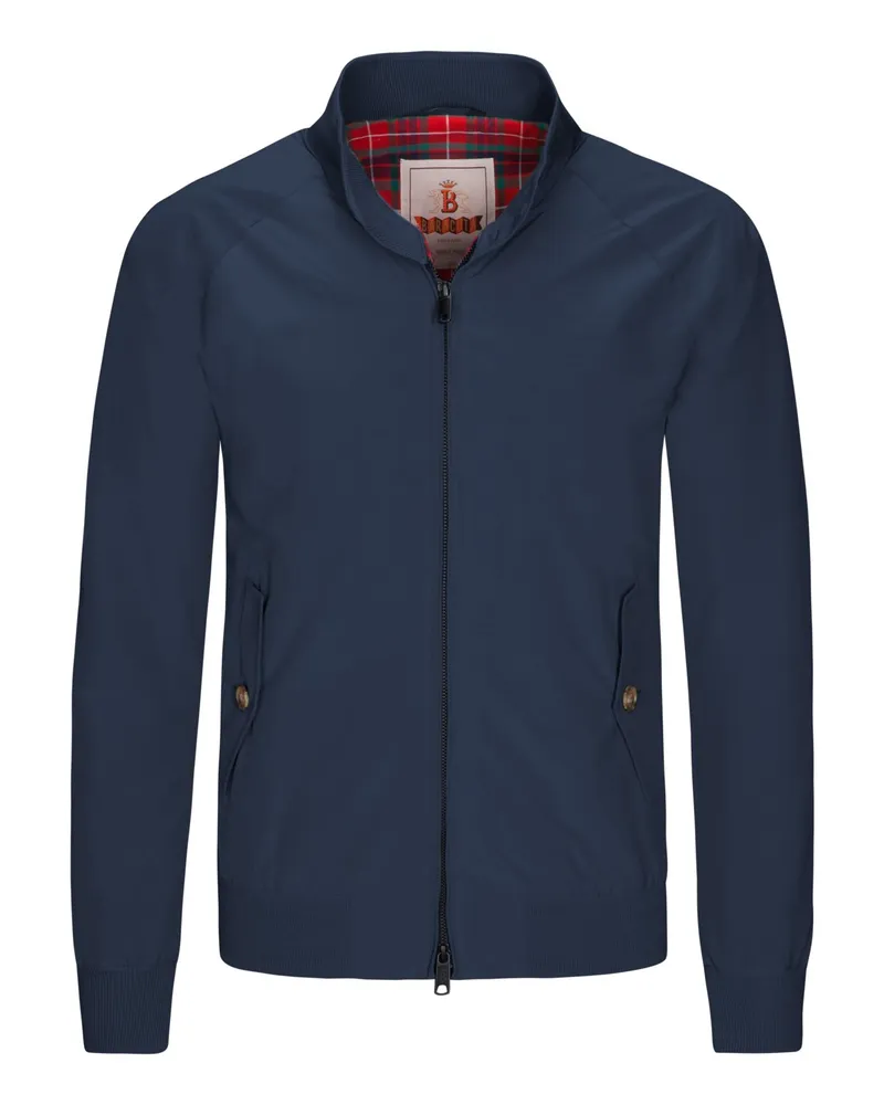 Baracuta Blouson G9 aus einem Baumwollgemisch mit Raglanärmeln in Marine