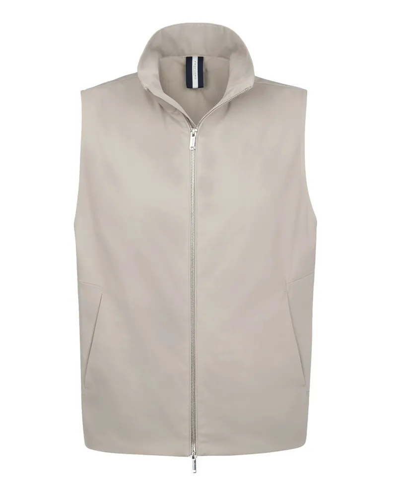 Profuomo Leichte Funktionsweste mit SORONA®AURA-Wattierung in Beige