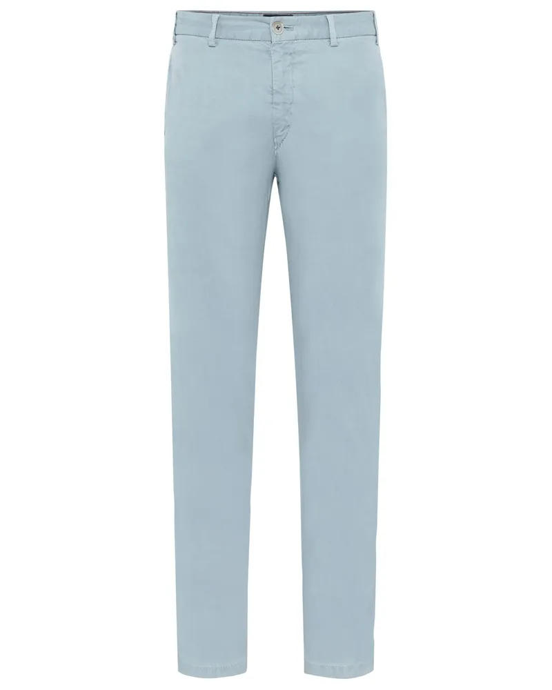 Hiltl Leichte Chino mit Lyocell-Anteil, Slim Fit in Hellblau