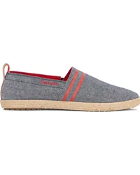 Tommy Hilfiger Espadrilles aus Canvas mit Gummisohle Marine