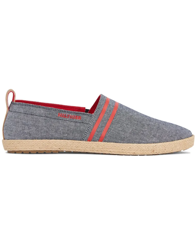 Tommy Hilfiger Espadrilles aus Canvas mit Gummisohle Marine