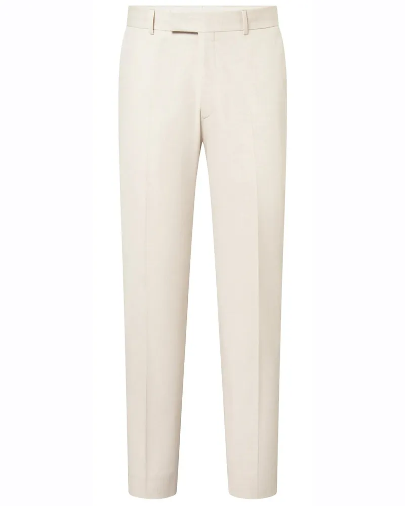 Strellson Jersey-Anzughose mit Stretchanteil, Slim Fit in Beige