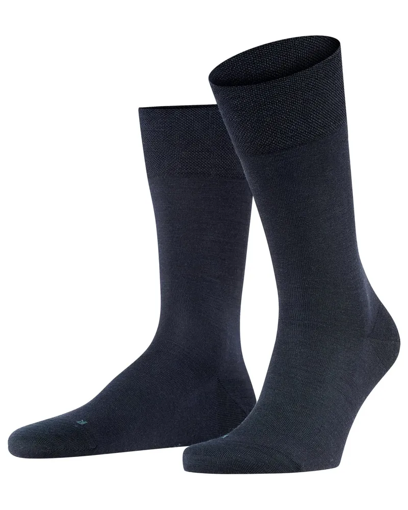 Falke Sensitive Socken Berlin aus einem Materialmix in Marine