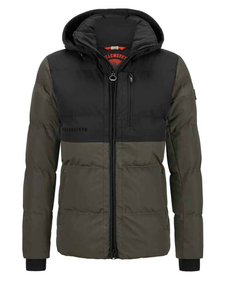 Wellensteyn Steppjacke mit abtrennbarer Kapuze und SORONA®AURA-Isolierung in Oliv