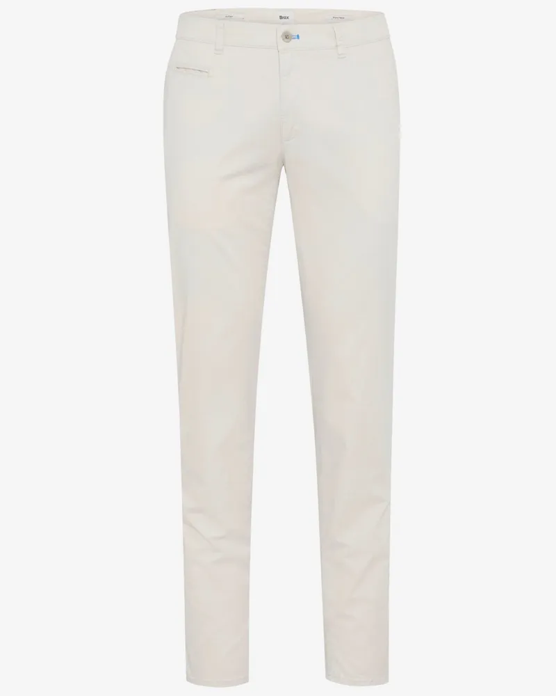 Brax HI-FLEX Chino Fabio mit Struktur, Modern Fit in Kreide