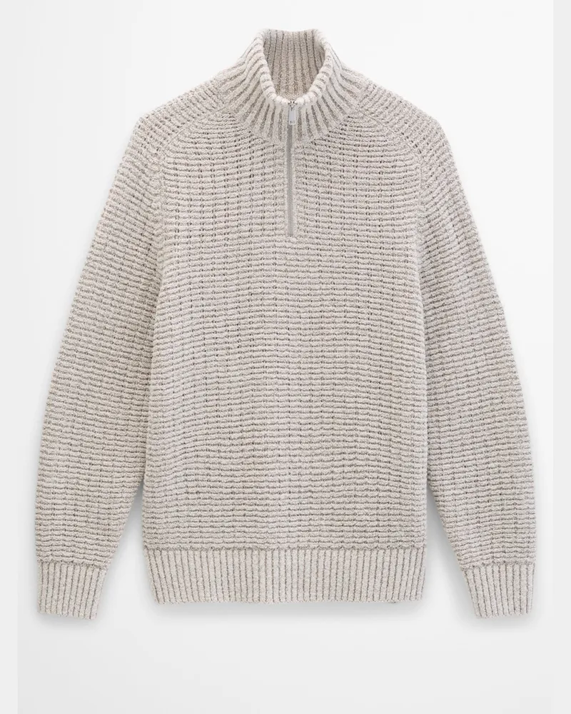 Marc O'Polo Grobstrick-Troyer aus einem Woll-Mix in Beige