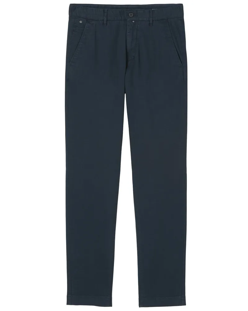 Marc O'Polo Chino Stig, Shaped Fit in Marine