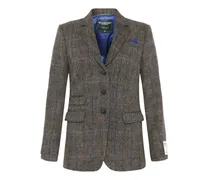Damen-Blazer Carola aus Harris Tweed mit Fischgrät-Webmuster in