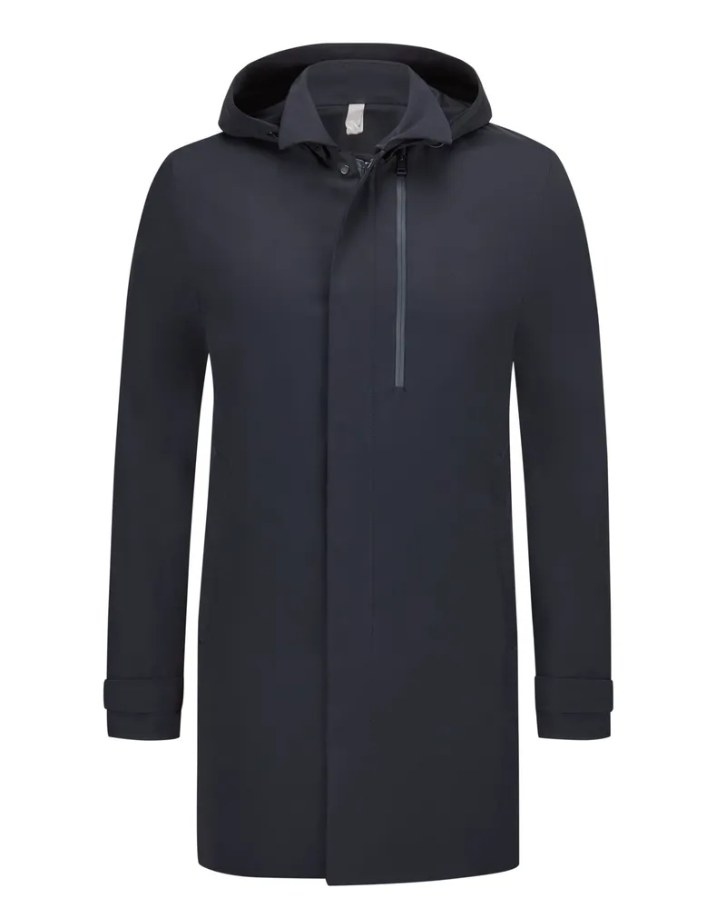 DUNO Leichter Funktions-Parka Storm in Marine