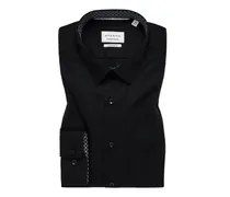 Hemd aus Baumwolle mit Ausputz, Super Slim Fit in