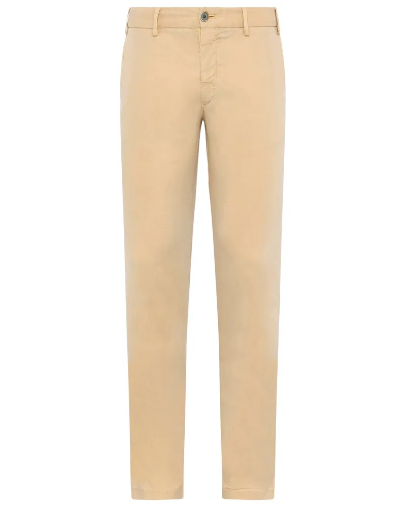 Hiltl Leichte Chino mit Lyocell-Anteil, Slim Fit in Orange