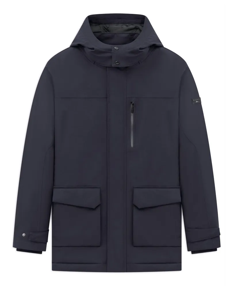 Bugatti Wetterfester Performance-Parka mit Sorona-Füllung, Regular in Marine