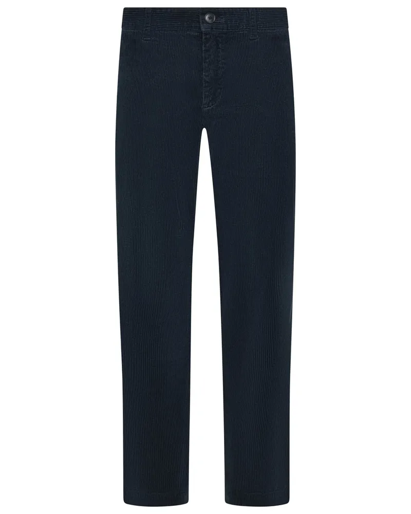 HUGO BOSS Cordhose aus Baumwolle mit Stretch, Tapered Fit in Marine
