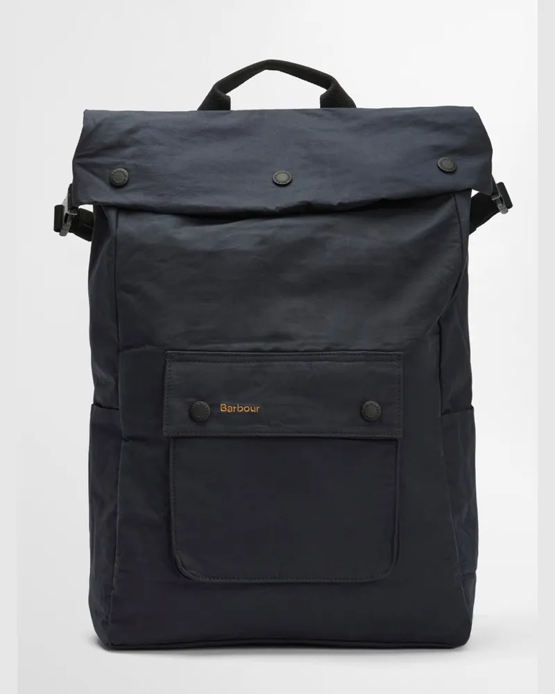 Barbour Rucksack Transport Foldov in robuster Canvas-Qualität in Marine