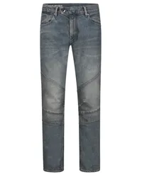 G-STAR RAW Jeans Moto Cross 3D in Used-Optik, Slim Graublau