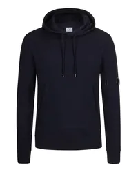 C.P. Company Hoodie mit Logo-Patch Marine