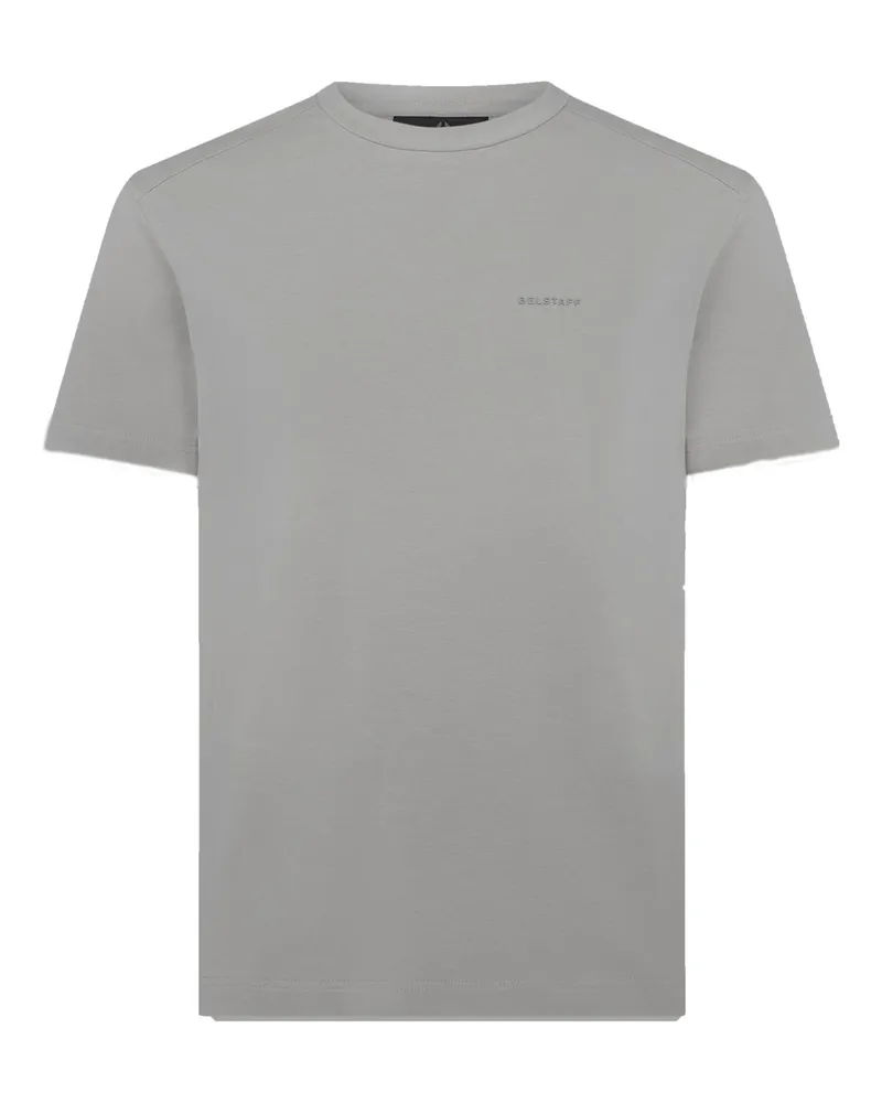 Belstaff Jersey-T-Shirt mit Stretch und Label-Schriftzug in Sand