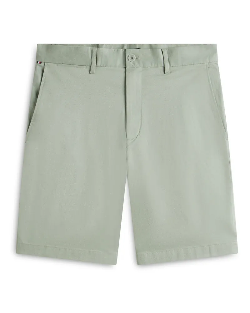 Tommy Hilfiger Bermudashorts Denton mit Stretch und Print-Struktur, Slim Fit in Mint