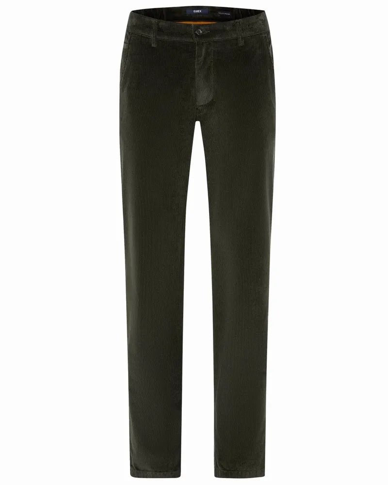 Eurex by Brax Cordhose Thilo mit Lyocell und Stretch, Regular Fit in Oliv