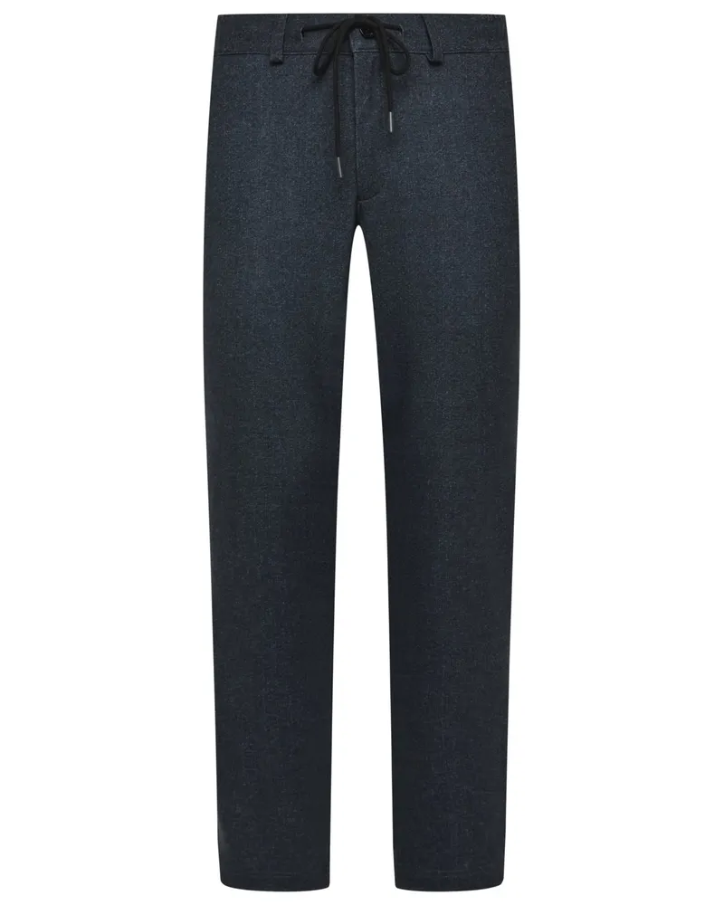 Brax Hi Flex Jersey Hose Phil, Tapered Fit in Marine