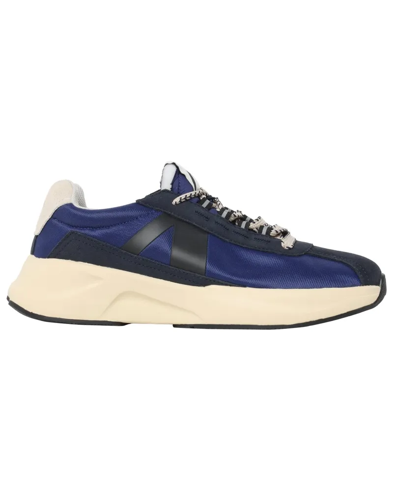 ARKK Copenhagen Ultraleichter Runner Sneaker City Free mit Wildleder-Overlays in Marine