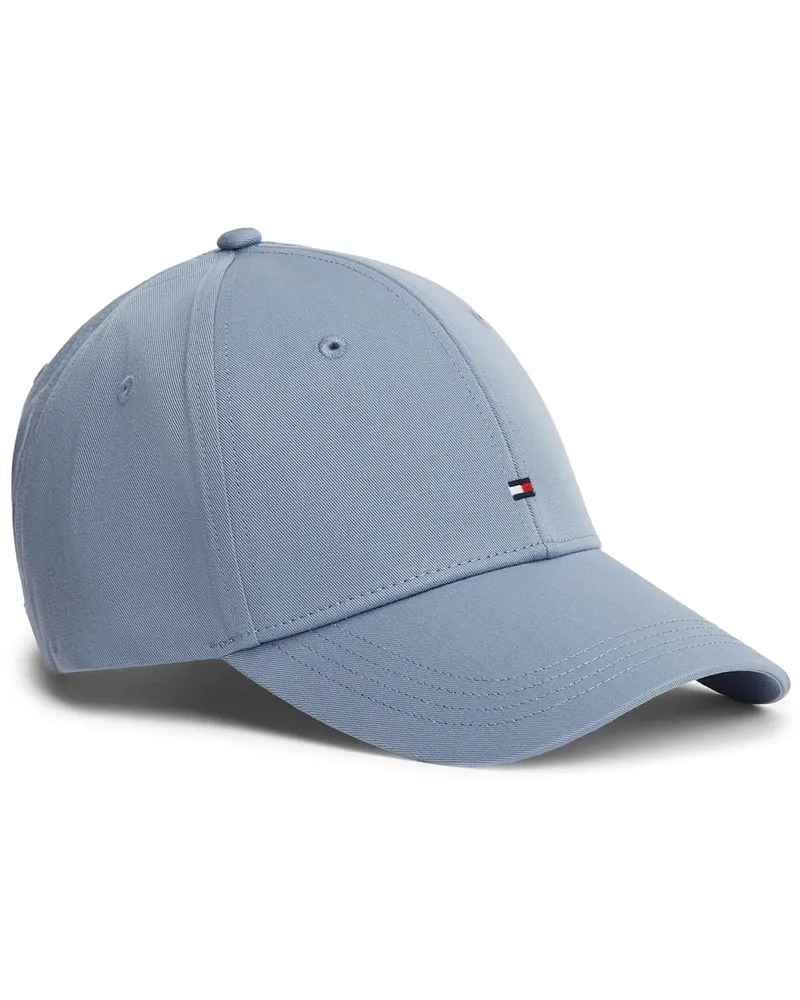 Tommy Hilfiger Cap aus Baumwolle mit Logo-Stickerei in Hellblau