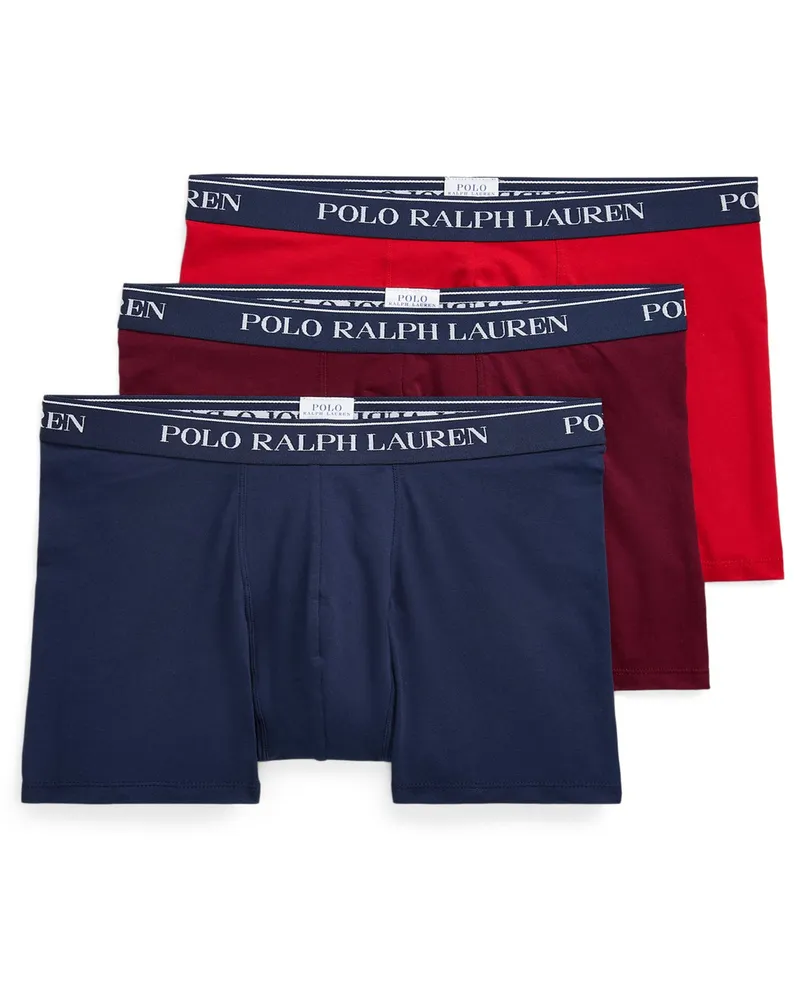 Ralph Lauren 3er Pack Boxer Briefs mit Label-Bund und Stretchanteil Marine