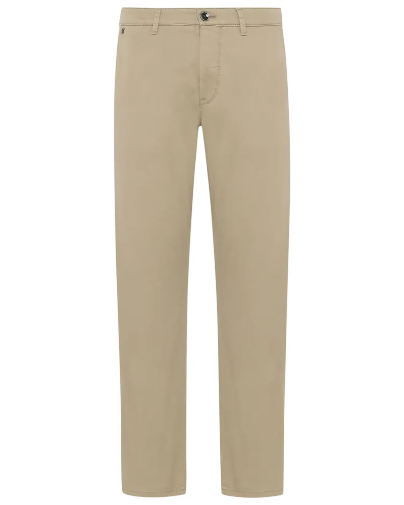 Atelier GARDEUR Glatte Chino Benito, Modern Fit in Beige