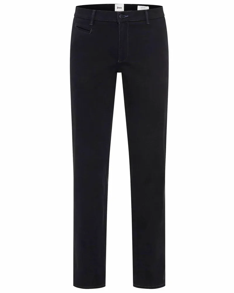 Brax Hi Flex Royal Garbadine Chino Fabio, Modern Fit in Marine