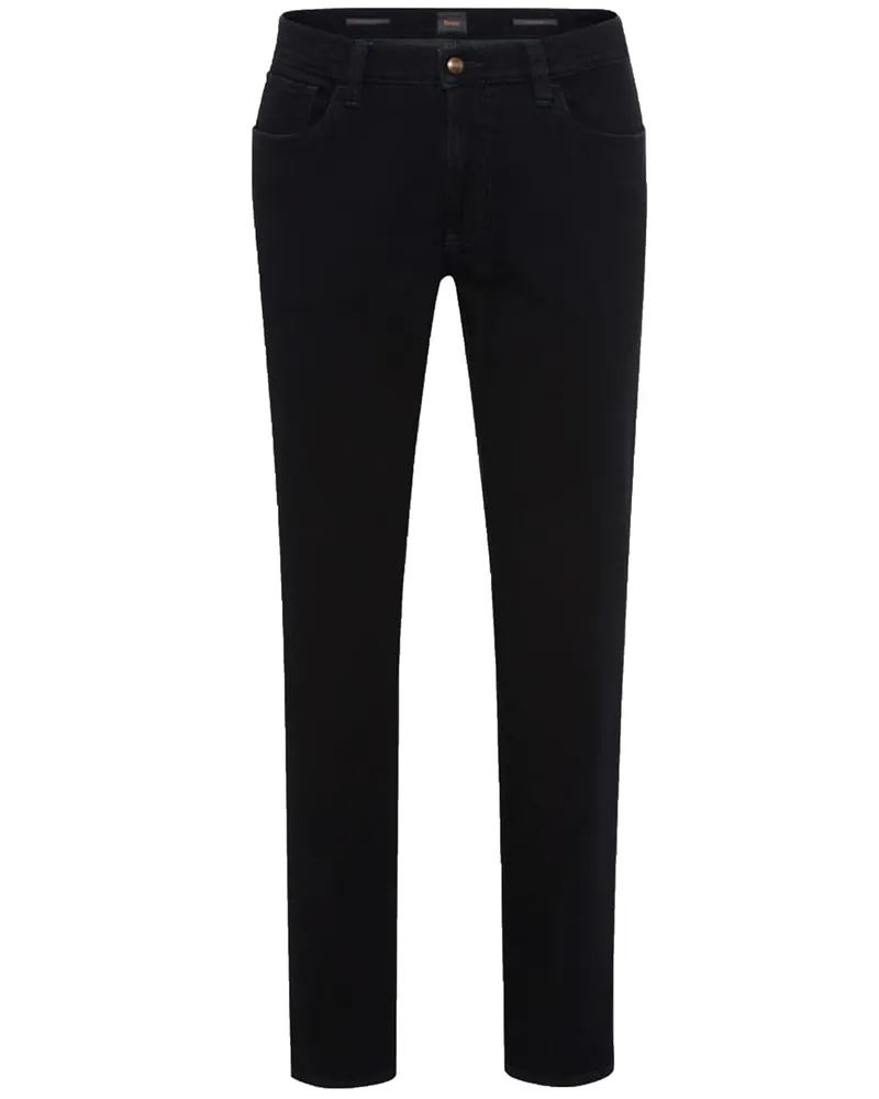 Brax Jeans Chuck mit Kaschmir und Stretch, Modern Fit in Schwarz