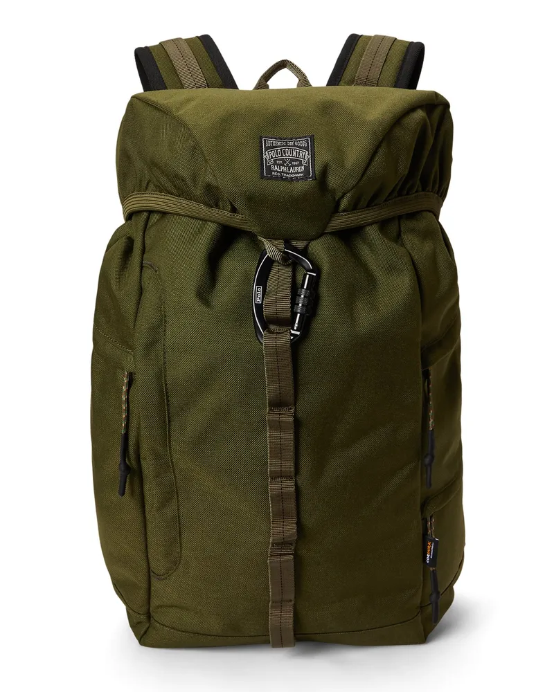Ralph Lauren Outdoor-Rucksack aus robustem Cordura®-Nylon in Oliv