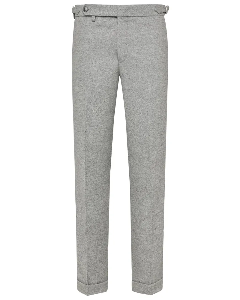 Hiltl Stoffhose Varo U aus Easy Oxford-Tweed, Regular in Grau
