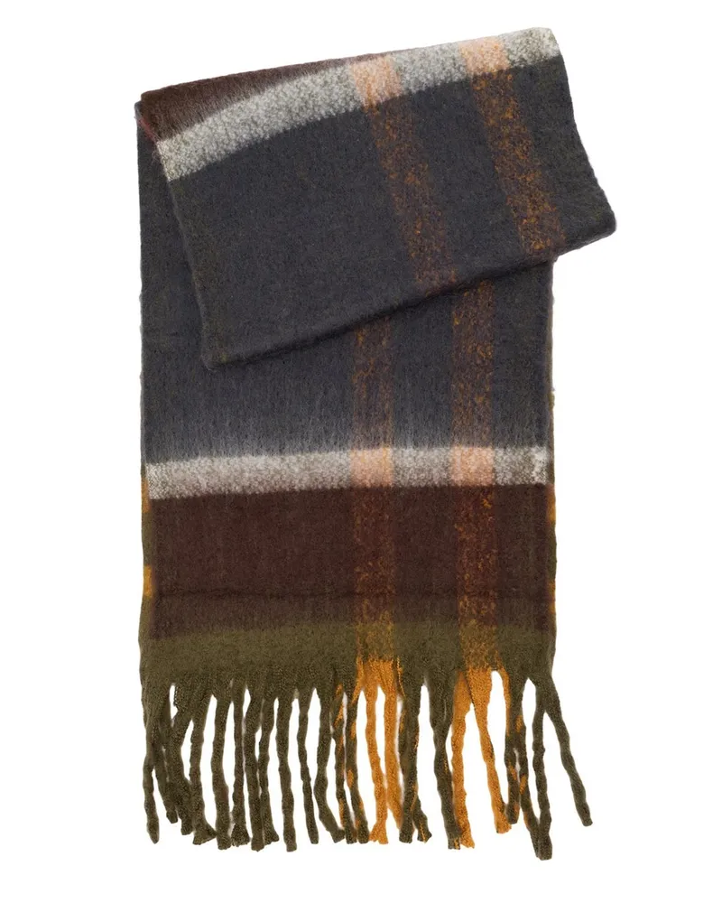 Barbour Softer Damen-Schal Isla mit langen Fransen in Multicolor