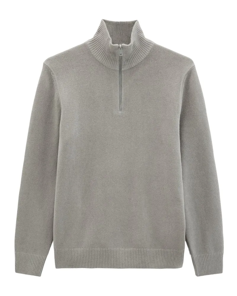 Marc O'Polo Strick-Troyer aus einem Bio-Baumwoll-Mix in Beige