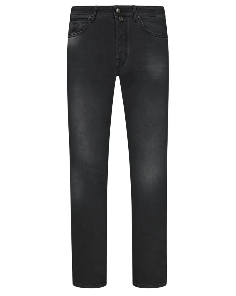Jacob Cohën Jeans Bard mit Stretchanteil, Slim Fit in Anthrazit