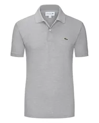 Lacoste Poloshirt mit Krokodil-Stickerei, Classic Fit Grau