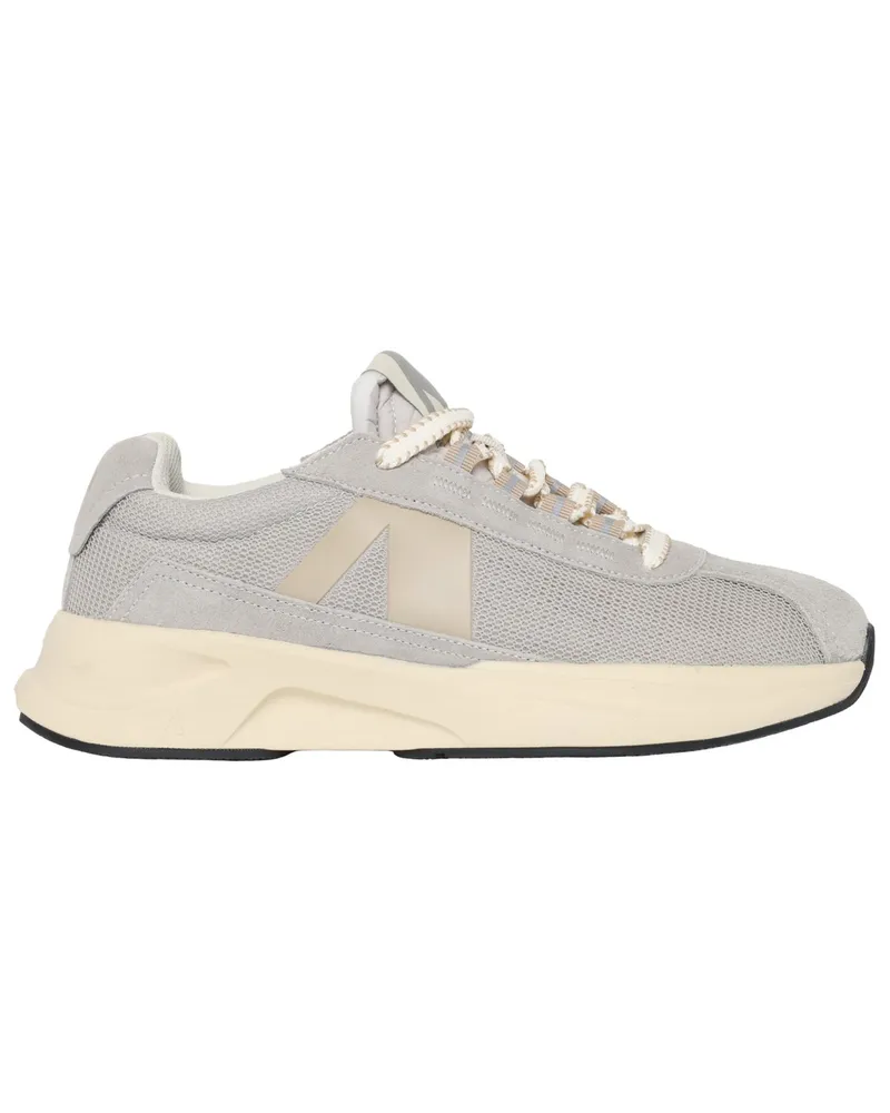 ARKK Copenhagen Ultraleichter Runner Sneaker City Free mit Wildleder-Overlays in Offwhite