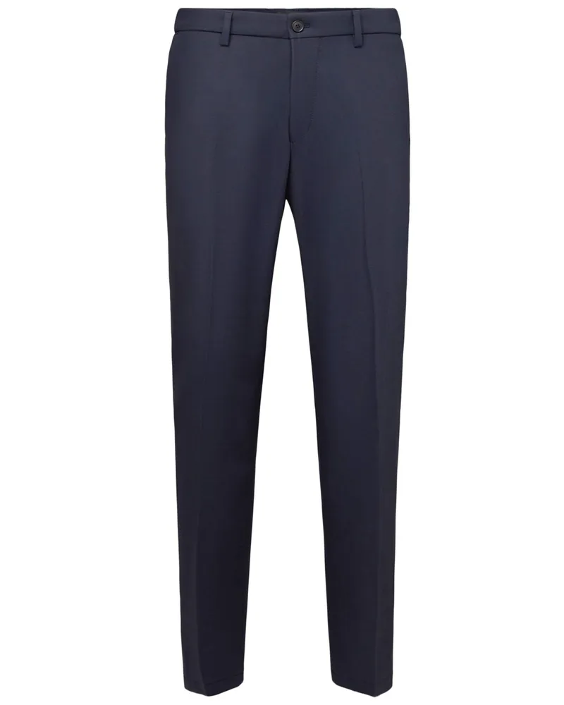 Drykorn Stretch-Anzughose Ajend mit elastischen Bundeinsätzen, Slim Fit in Marine