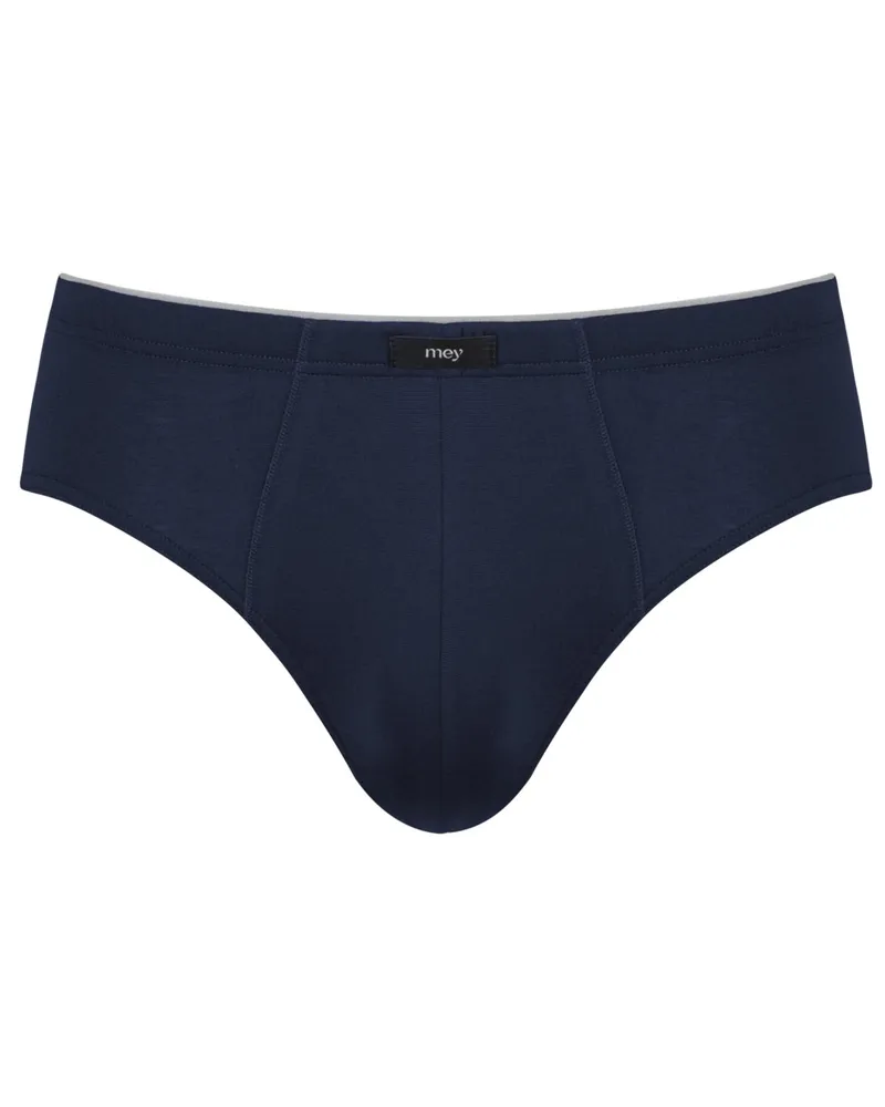 Mey Slip Jazz aus einem elastischen Baumwoll-Mix in Marine