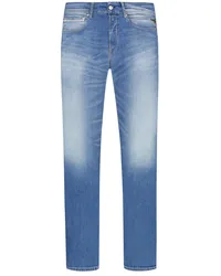 Replay Jeans Grover mit Stretchanteil, Straight Fit Graublau