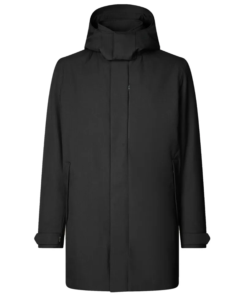 Save The Duck Parka Sam mit PLUMTECH®-Füllung und Kapuze in Schwarz