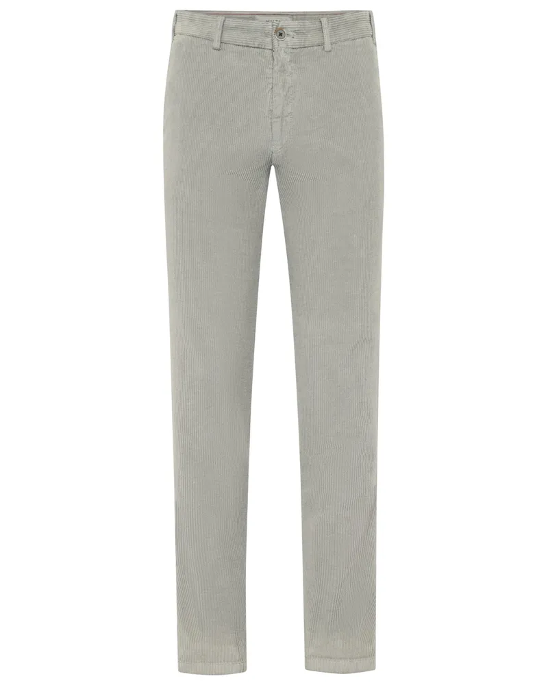 Hiltl Elastische Cordhose Tamo, Slim Fit in Grau