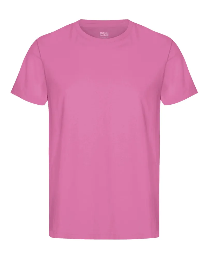 COLORFUL STANDARD T-Shirt aus softer vorgewaschener Bio-Baumwolle in Pink