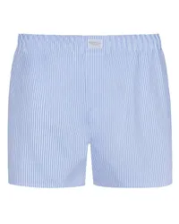 Novila Boxershorts mit Streifenmuster Hellblau