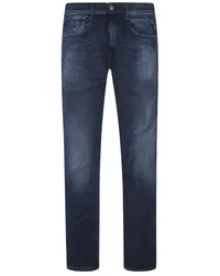 Replay Jeans, Anbass Hyperflex Schwarzblau