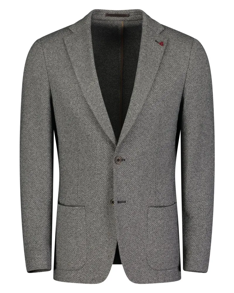 Roy Robson Ungefüttertes Jerseysakko mit Stretchanteil, Slim Fit in Grau